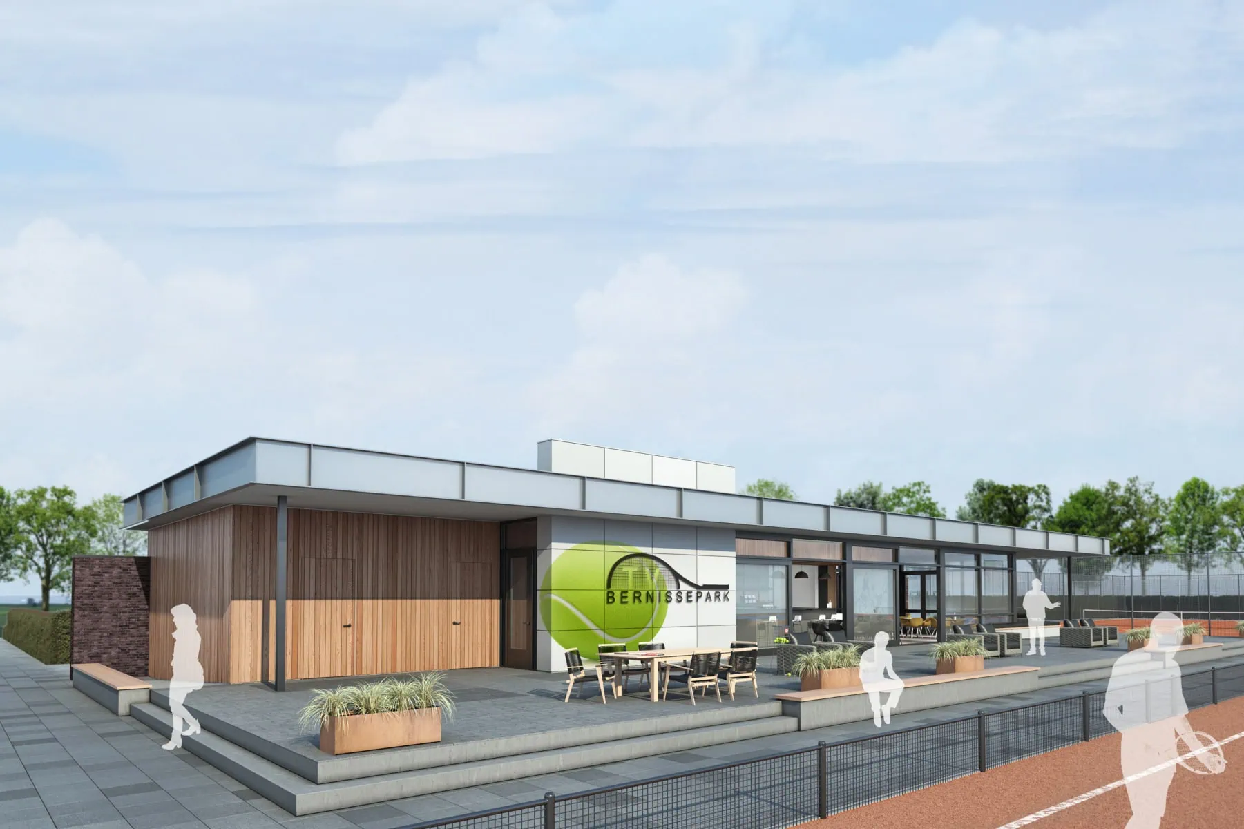 Clubgebouw TV Bernissepark
