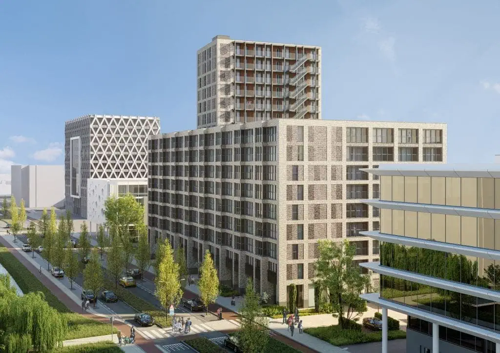 156 Appartementen Spoorzone